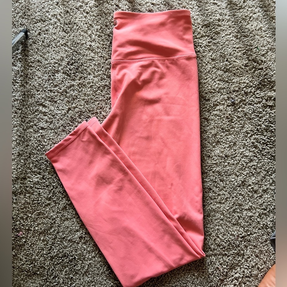 GapFit Sky High Studio Pink High Waisted Workout Leggings